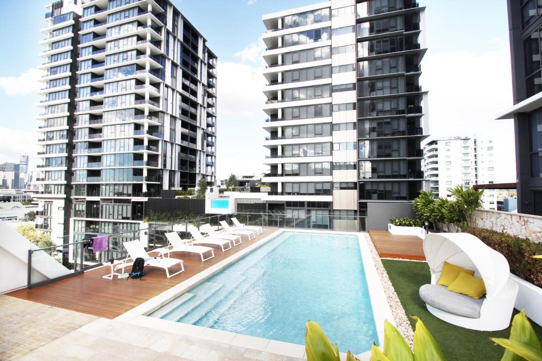 Hearty Milton Apartments Brisbane Exteriör bild