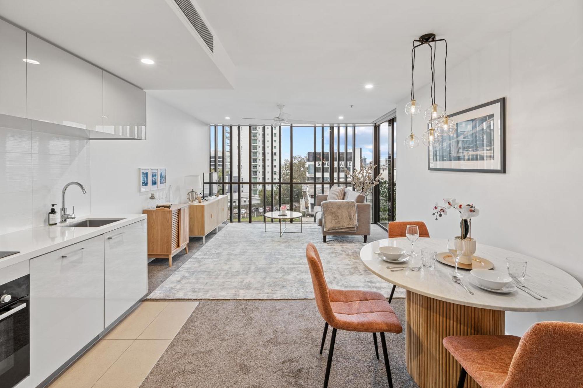 Hearty Milton Apartments Brisbane Exteriör bild
